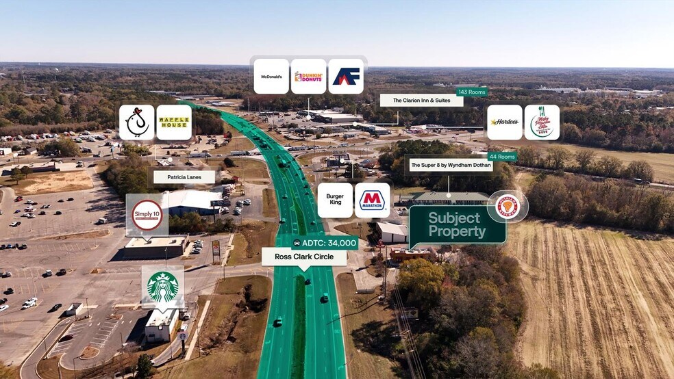 More Photos Of 2231 Ross Clark Cir, Dothan Fast Food For Sale