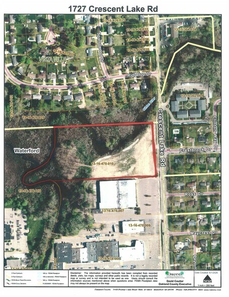 More Photos Of 1727 Crescent Lake rd, Waterford Land For Sale