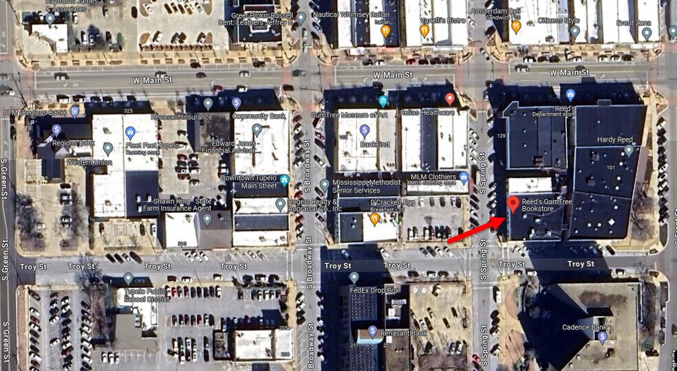 More Photos Of 111 S Spring St, Tupelo Office For Lease