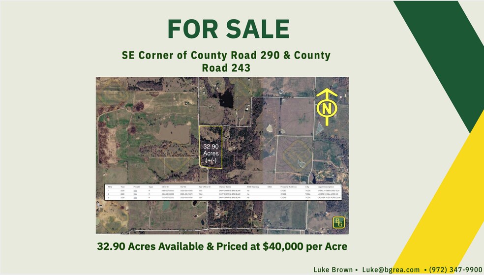 Primary Photo Of County Road 290, Collinsville Land For Sale