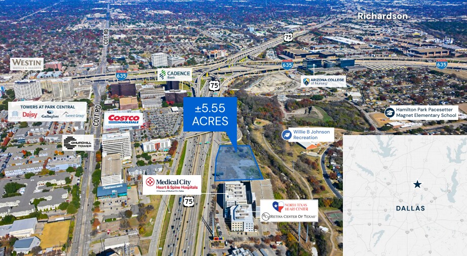 More Photos Of 12224 Central expy, Dallas Land For Sale