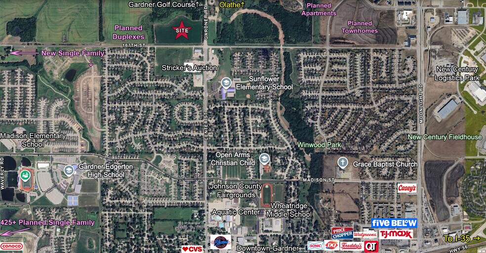 Primary Photo Of 167th St & Gardner Rd, Gardner Land For Sale