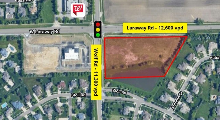 Primary Photo Of SEC Laraway & Wolf Rd, Frankfort Land For Sale