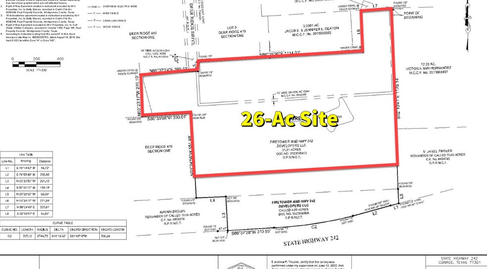 More Photos Of 20001 Hwy 242 hwy, Conroe Land For Sale