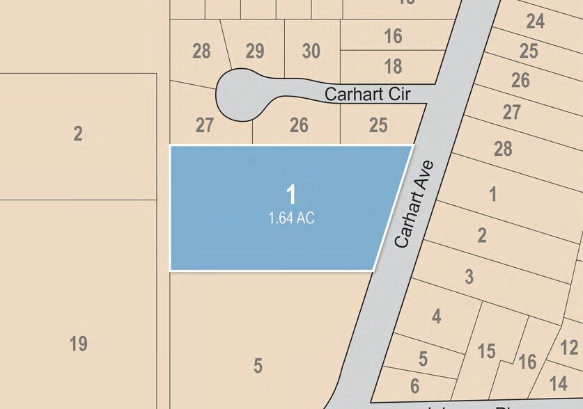More Photos Of 747-757 Carhart Ave, Fullerton Land For Sale