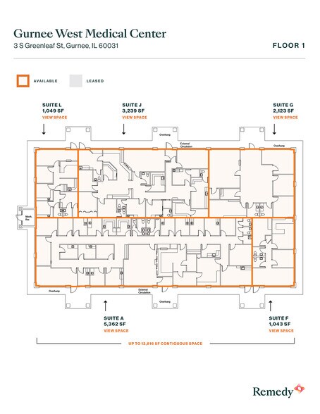 More Photos Of 3 S Greenleaf Ave, Gurnee Unknown For Lease