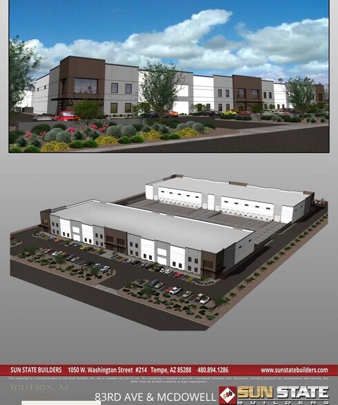 More Photos Of SW 83rd Ave & McDowell Rd, Tolleson Warehouse For Lease