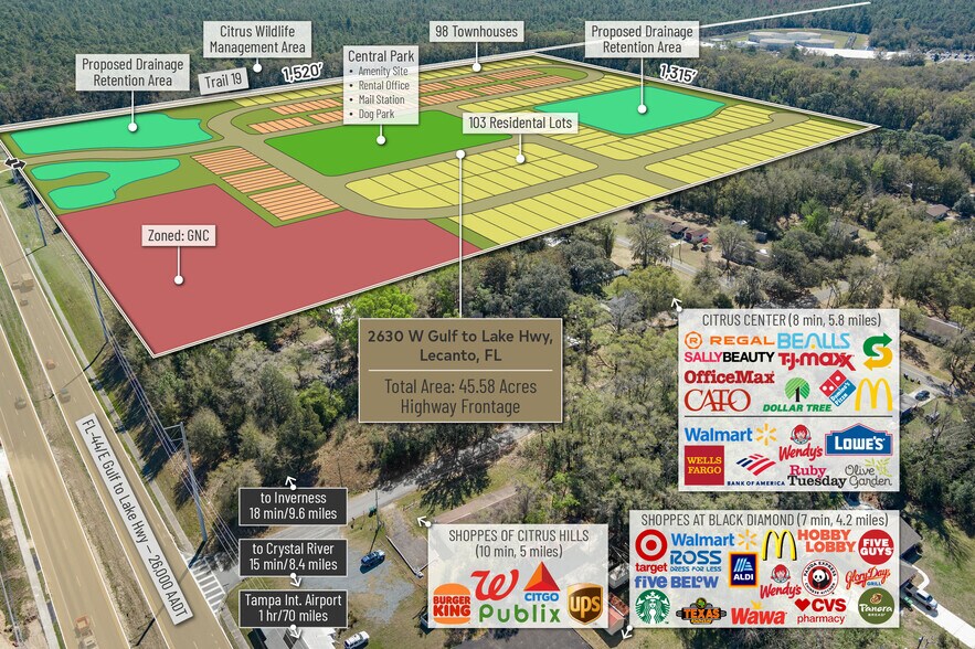 More Photos Of 2630 W Gulf To Lake Hwy, Lecanto Land For Sale