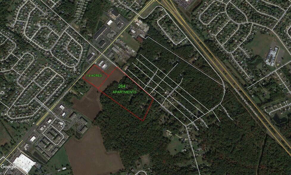 Primary Photo Of 690 Berlin Cross Keys Rd, Sicklerville Land For Sale