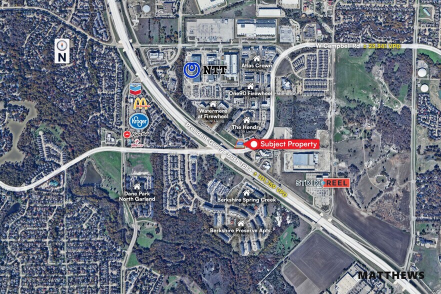 More Photos Of The Heights At Campfire Crossing 2000 W Campbell Rd, Garland General Retail For Lease