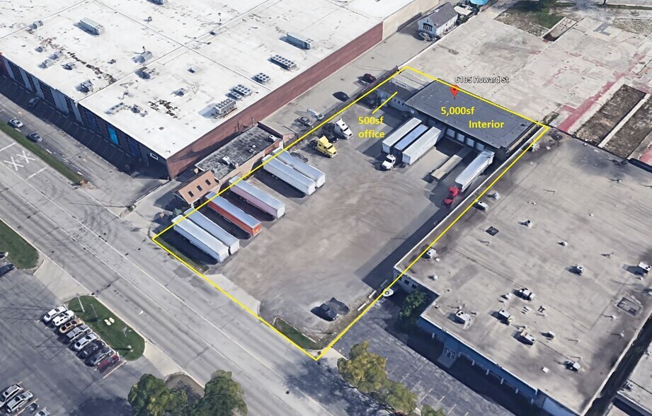 Primary Photo Of 6105 W Howard St, Niles Warehouse For Sale