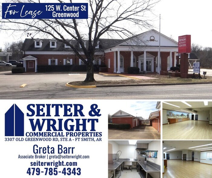 Primary Photo Of 125 W Center St, Greenwood Office For Lease