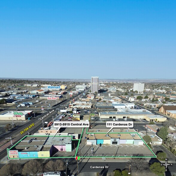 Primary Photo Of 5913-5915 Central Ave NE, Albuquerque Storefront For Lease
