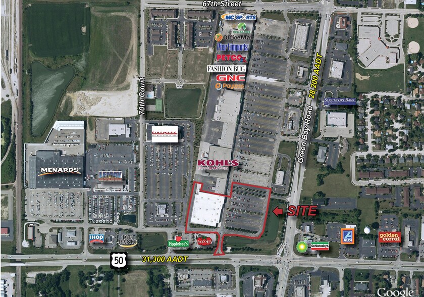 More Photos Of 7450 Green Bay Rd, Kenosha Freestanding For Lease