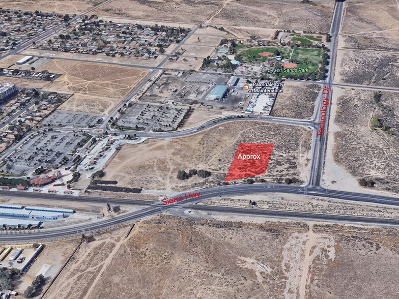 More Photos Of Sierra Hwy & P8, Palmdale Land For Sale