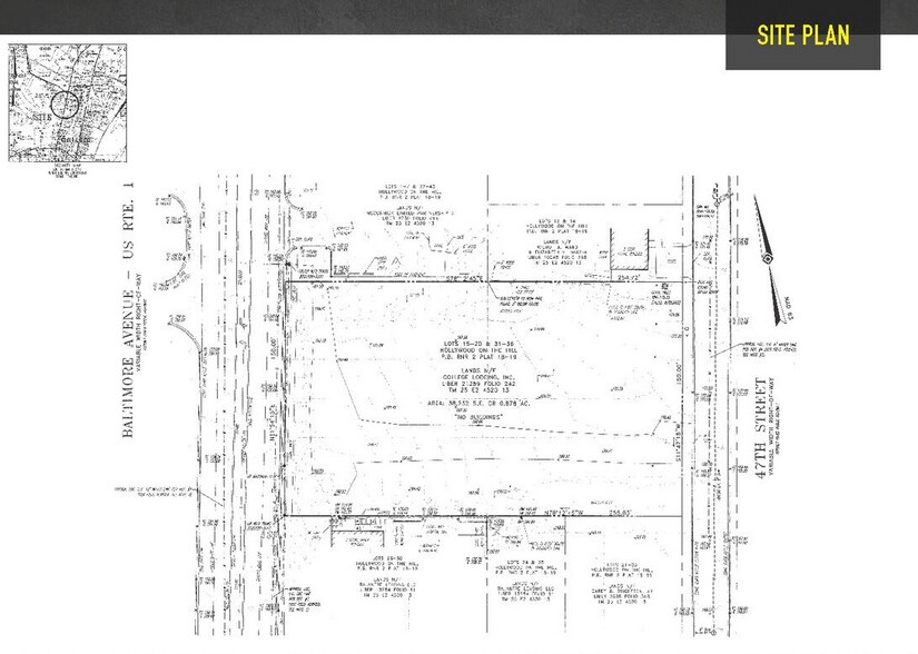 More Photos Of 9621 Baltimore Ave, College Park Land For Sale
