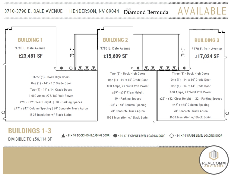 More Photos Of 3710 E Dale Ave, Henderson Unknown For Lease