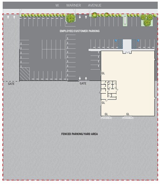 More Photos Of 3700 W Warner Ave, Santa Ana Land For Lease