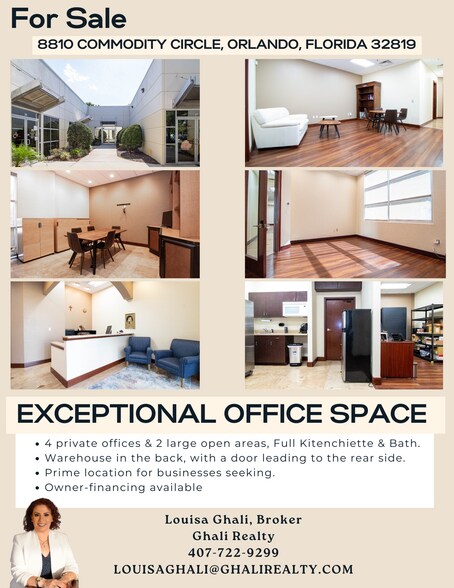 More Photos Of 8810 Commodity Cir, Orlando Showroom For Lease