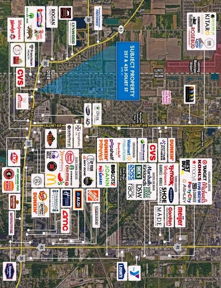 More Photos Of 425 Joliet St, Dyer Office For Sale