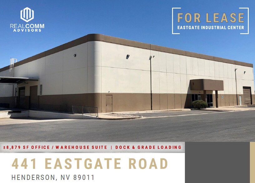 Primary Photo Of 441 Eastgate Rd, Henderson Warehouse For Lease