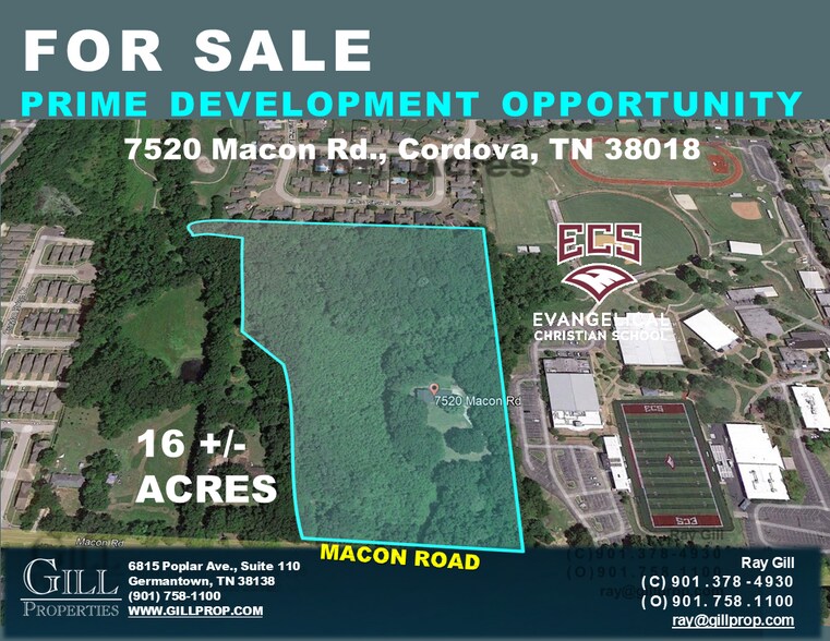 More Photos Of 7520 Macon Rd, Cordova Land For Sale