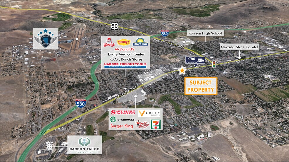 More Photos Of 1936 N Carson St, Carson City Freestanding For Lease