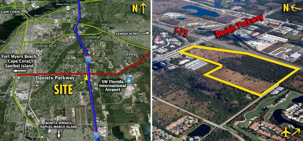 Primary Photo Of Daniels & I-75 Pky @ I-75, Fort Myers Land For Sale