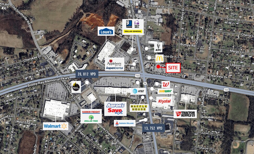 Primary Photo Of 548 Sunnyside Hts, McMinnville Fast Food For Sale