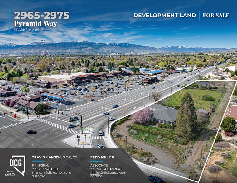 Primary Photo Of 2965-2975 Pyramid Way, Sparks Land For Sale
