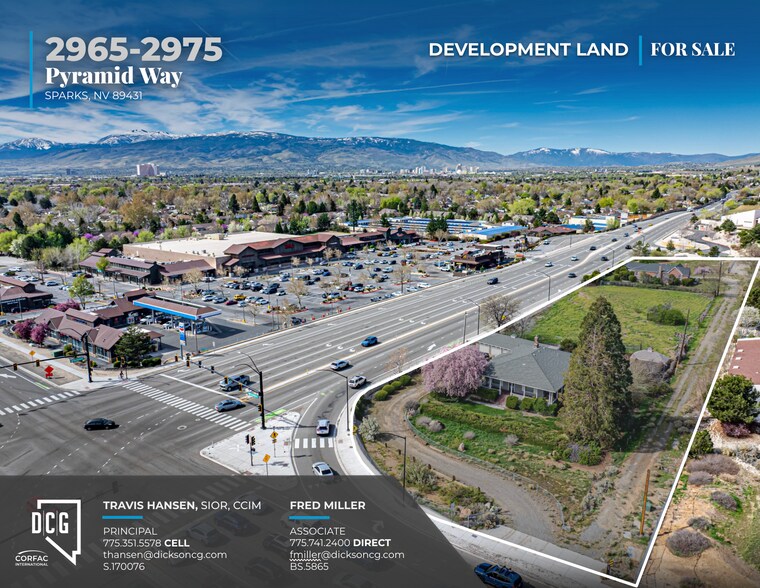 Primary Photo Of 2965-2975 Pyramid Way, Sparks Land For Sale
