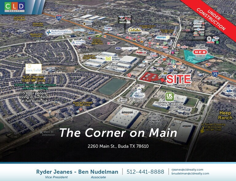 More Photos Of The Corner on Main, Buda Restaurant For Lease