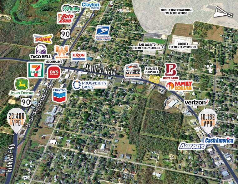 More Photos Of 915-929 Main St, Liberty Storefront Retail Office For Lease