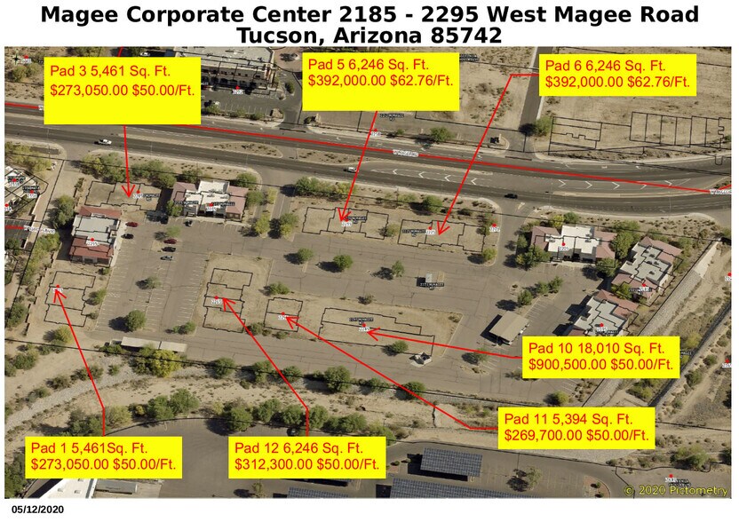 Primary Photo Of 2235 W Magee Rd, Tucson Land For Sale