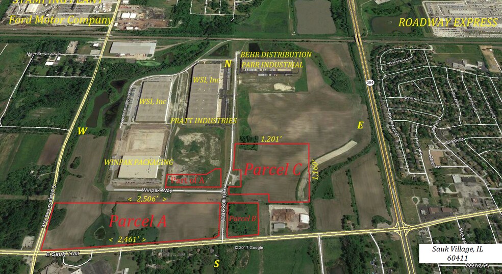 Primary Photo Of 21801 Woodlawn Ave, Sauk Village Land For Sale