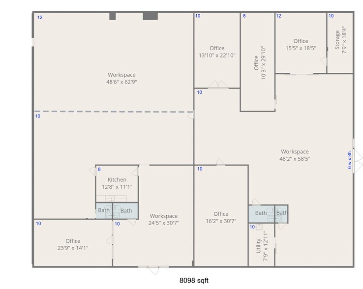 More Photos Of 2613-2617 Executive Point Dr, Monroe Showroom For Lease