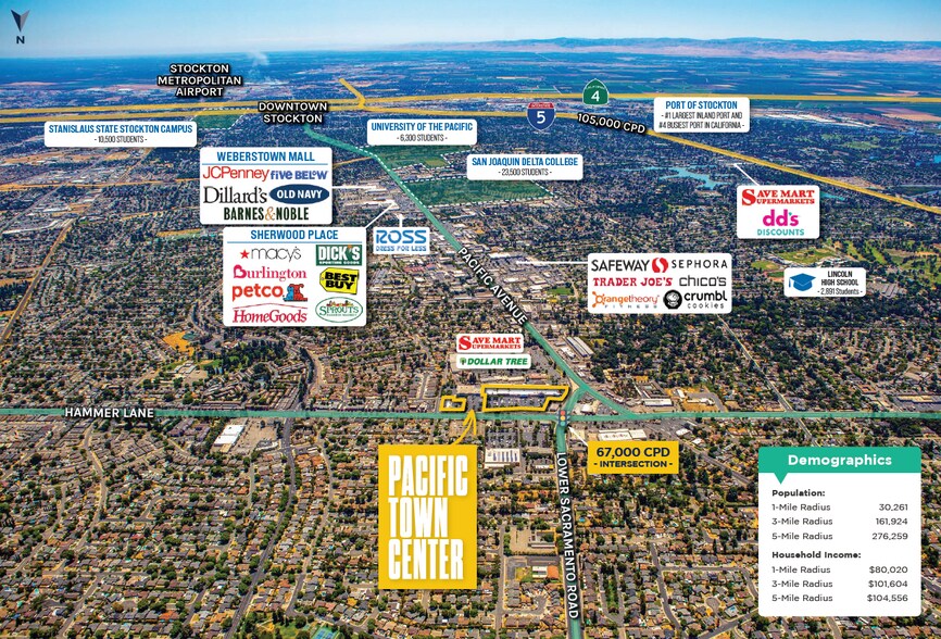 More Photos Of 616-760 W Hammer Ln, Stockton Supermarket For Sale