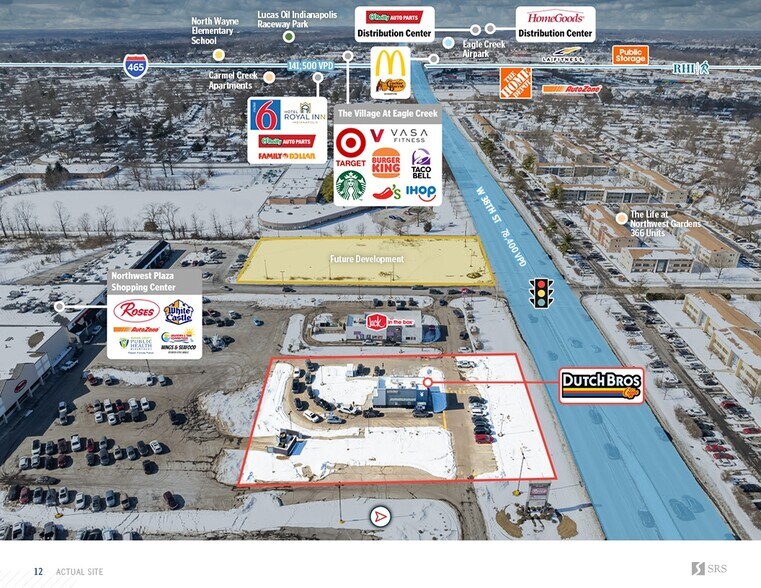 More Photos Of 5607 W 38th St, Indianapolis General Retail For Sale