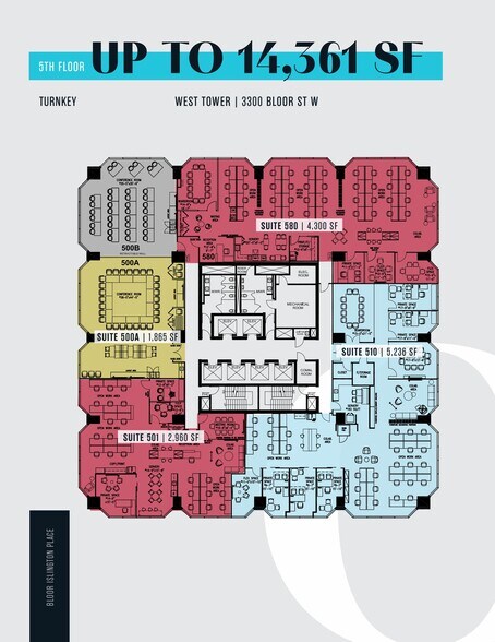 More Photos Of 3250-3300 Bloor St W, Toronto Unknown For Lease