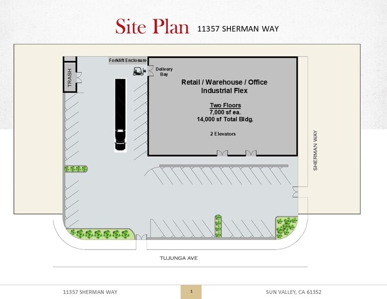 More Photos Of 11357 Sherman Way, Sun Valley Freestanding For Sale