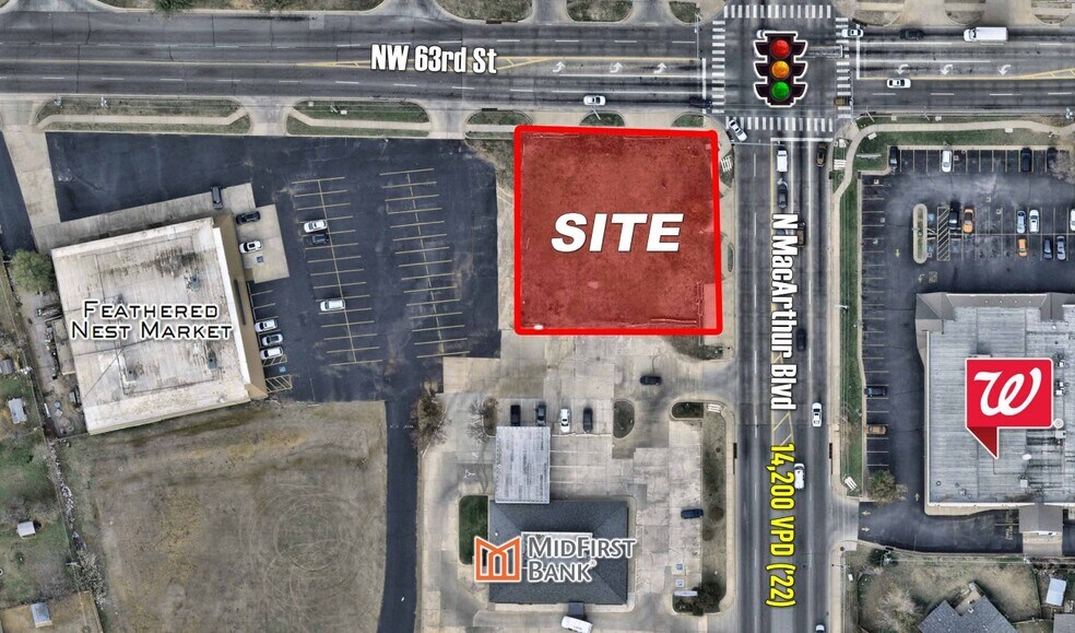 More Photos Of 6355 N MacArthur Blvd, Oklahoma City Land For Lease
