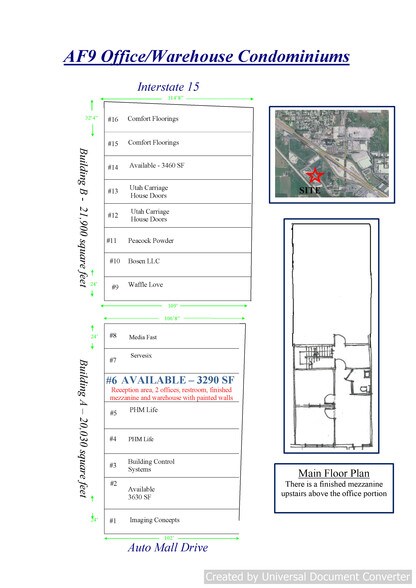 More Photos Of 767 S Auto Mall Dr, American Fork Warehouse For Lease