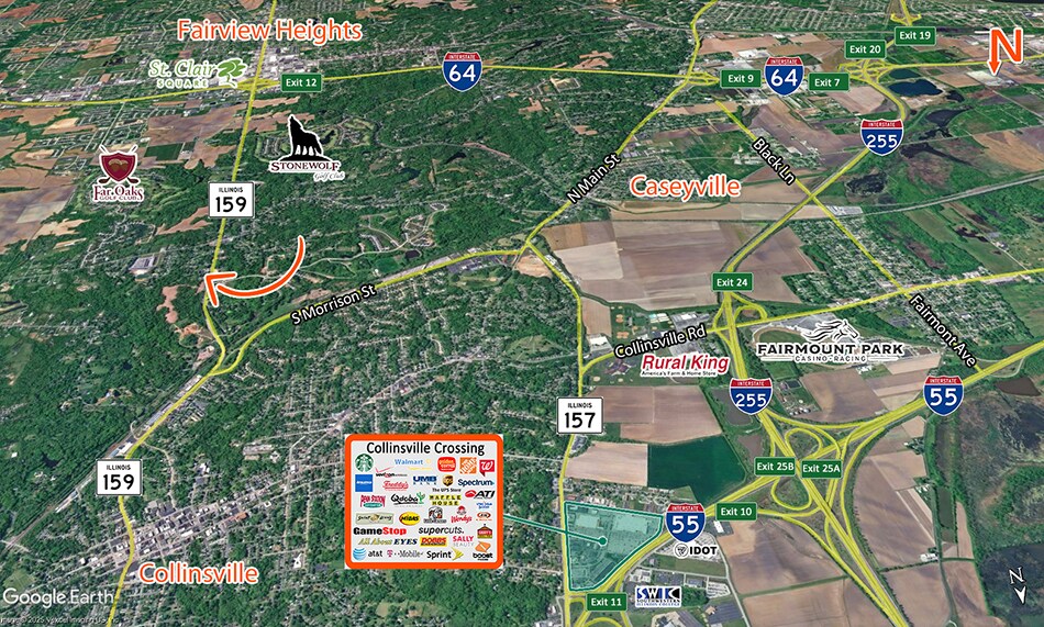 More Photos Of 8044 N Illinois St, Caseyville Office For Sale