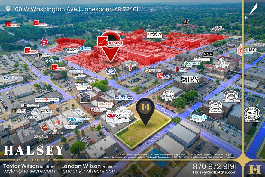 More Photos Of 100 W Washington Main, Jonesboro Land For Lease