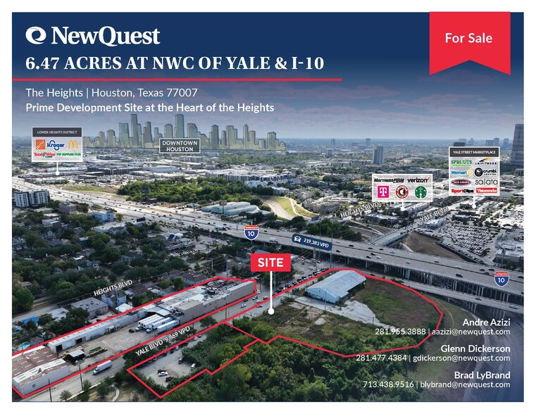 Primary Photo Of 6.47 Acres at Yale & I-10, Houston Land For Sale