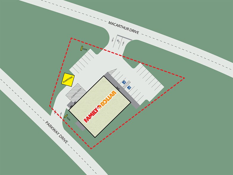 More Photos Of 5609 Mac Arthur Dr, North Little Rock Storefront For Lease