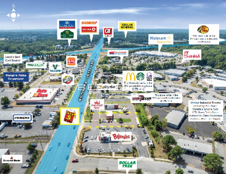 More Photos Of 2041 Whitten Rd, Memphis Auto Repair For Sale