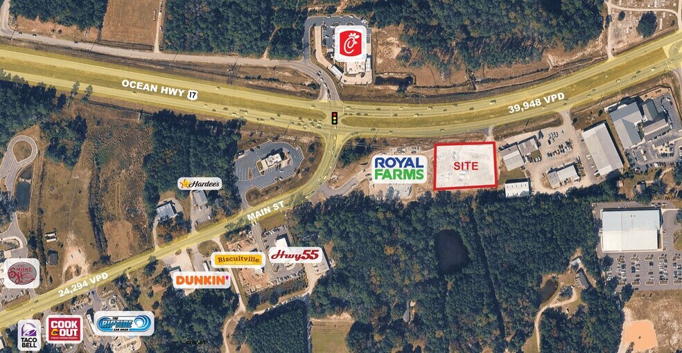 Primary Photo Of 2795 Ocean Hwy W, Shallotte Land For Lease