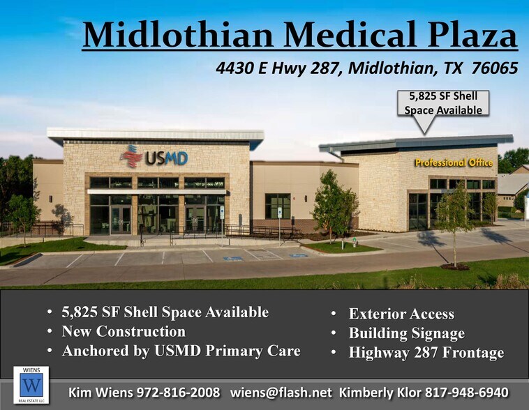 Primary Photo Of 4430 E Highway 287, Midlothian Medical For Lease