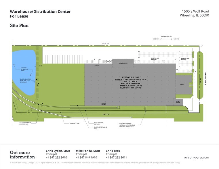 More Photos Of 1500 S Wolf Rd, Wheeling Warehouse For Lease